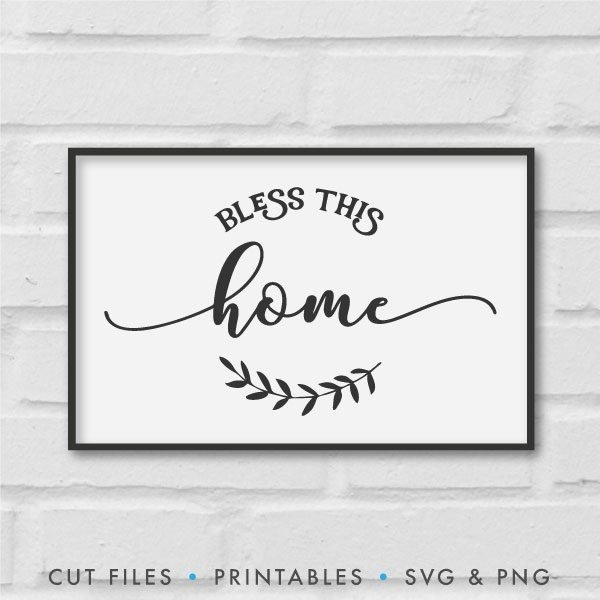 Bless This Home Svg Origin Svg Art