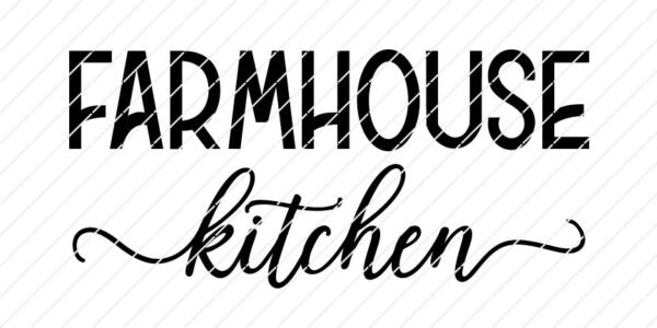 Farmhouse Kitchen SVG