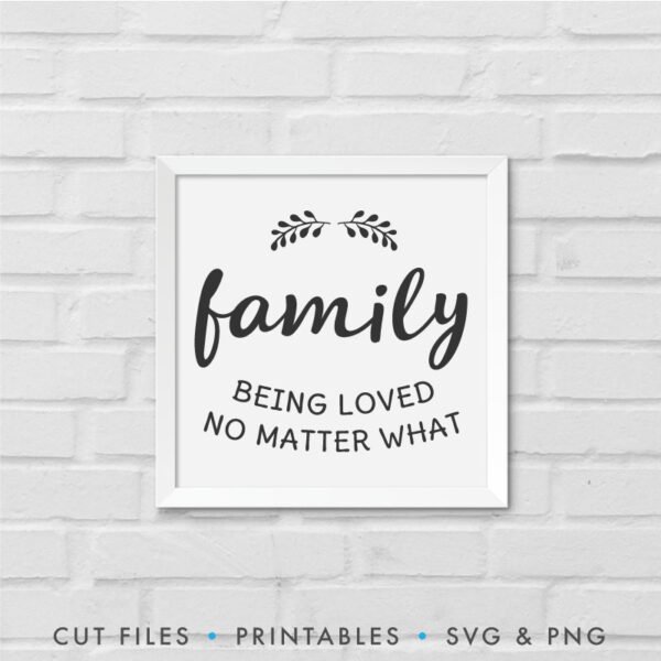 family printable file