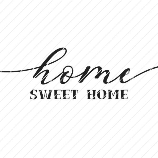 home sweet svg