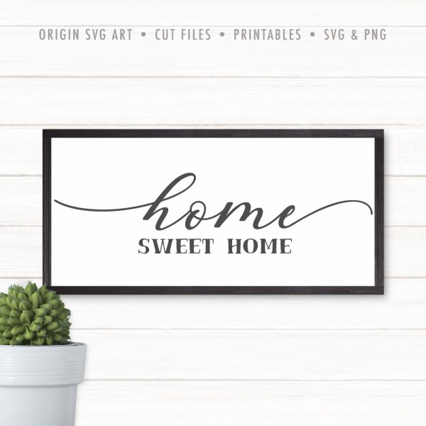 Free Free 173 Home Sweet Home Svg Horizontal SVG PNG EPS DXF File