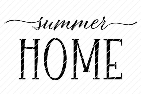 Summer Home SVG