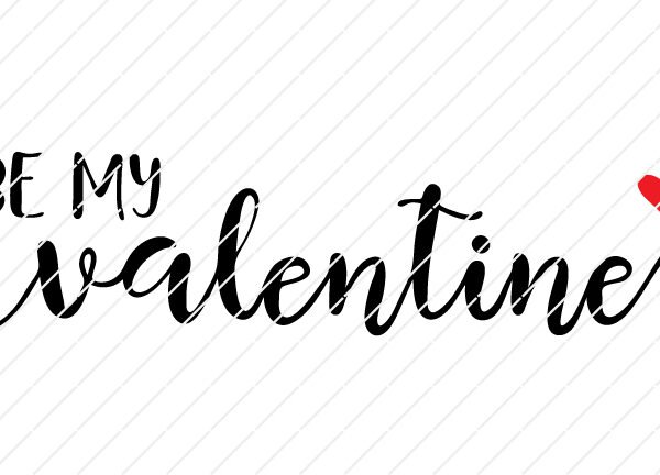 Be My Valentine SVG - Image 2
