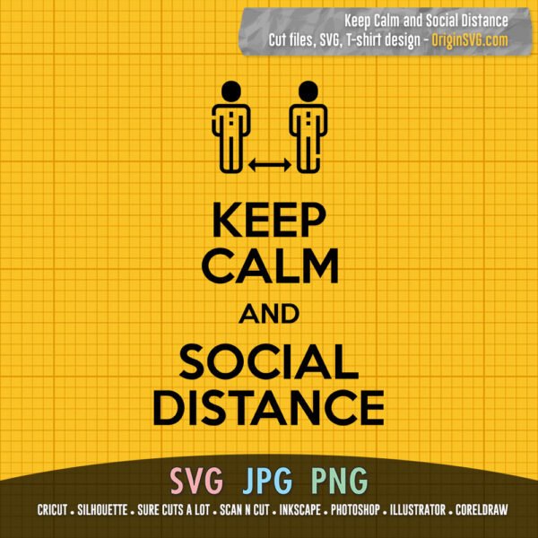 keepcalm and social distance