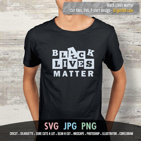 black lives matter SVG