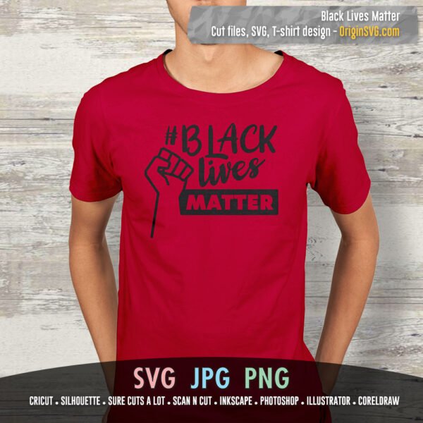 black lives matter SVG