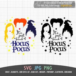 It's Just a Bunch of Hocus Pocus SVG Cut files - Origin SVG Art