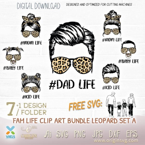 dad life svg