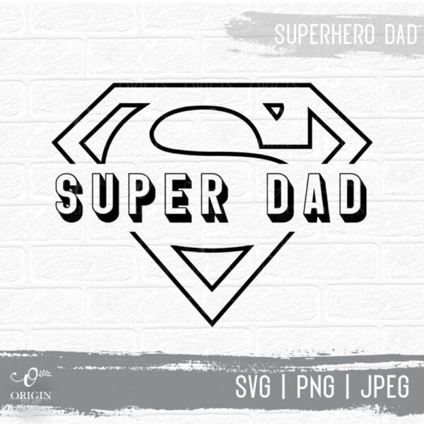 Super Dad SVG